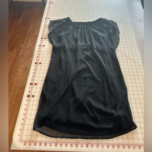 Dillard’s black basic chiffon summer dress size medium - Picture 6 of 14